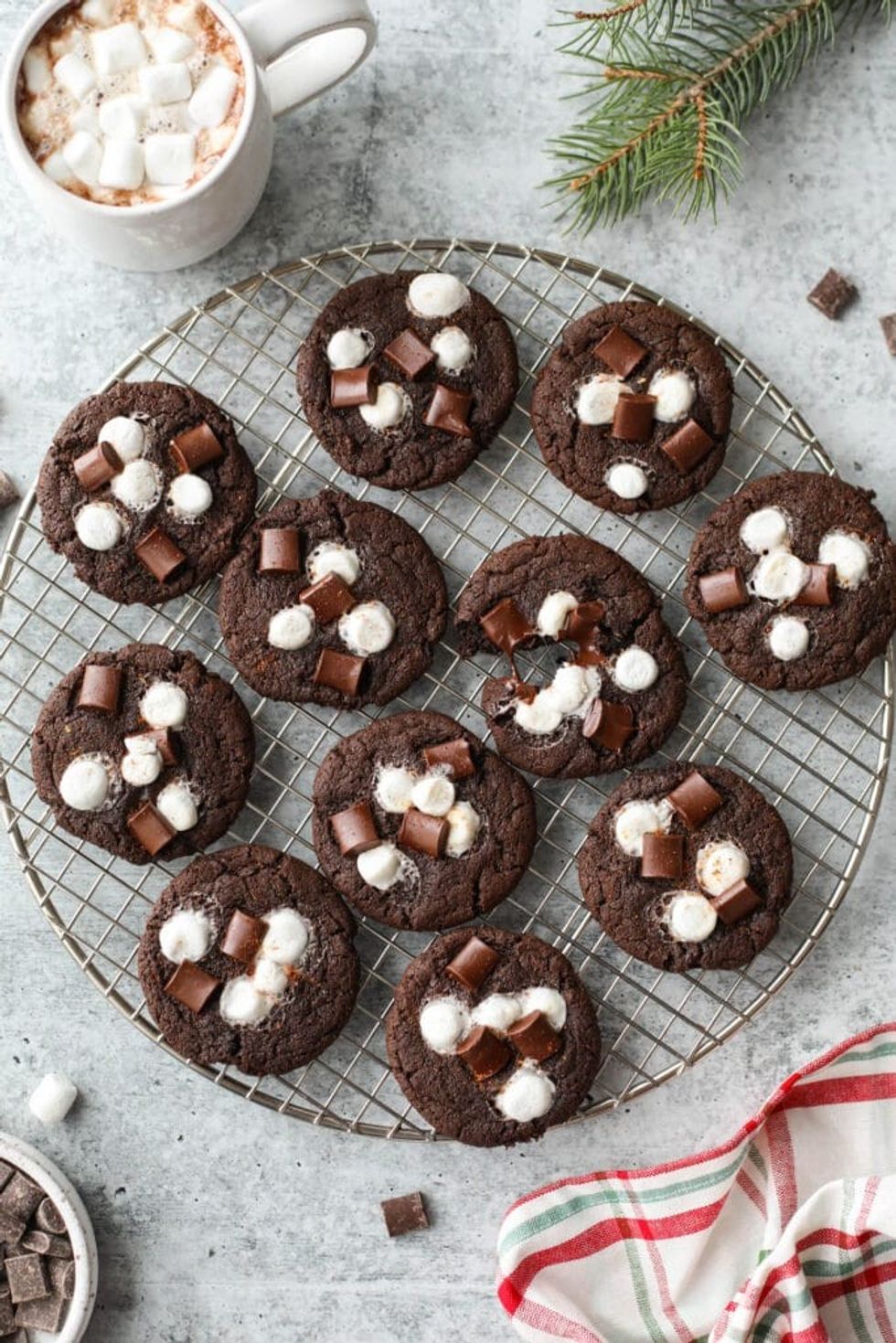 Mexican Hot Chocolate Cookies