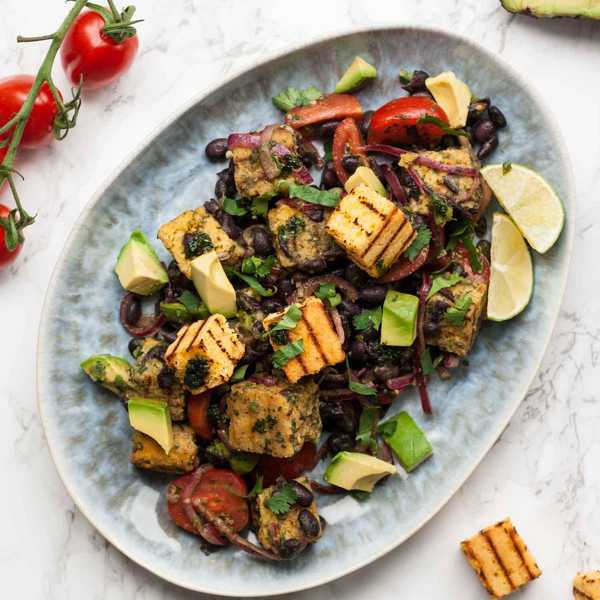 Mexican Panzanella Salad
