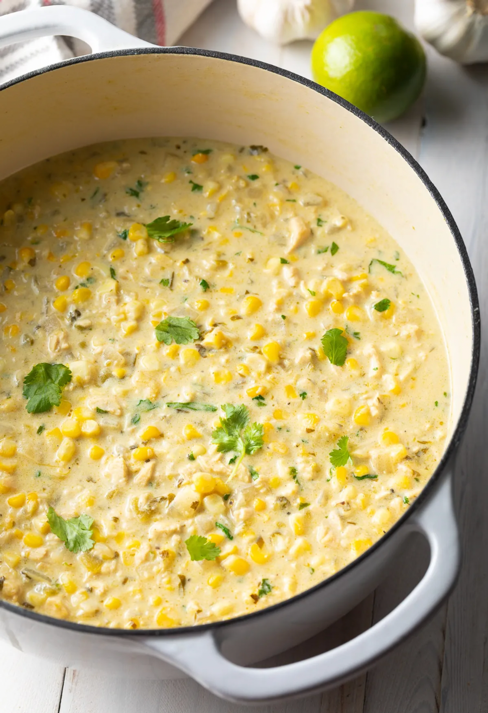 Mexican Street Corn Chicken Chili