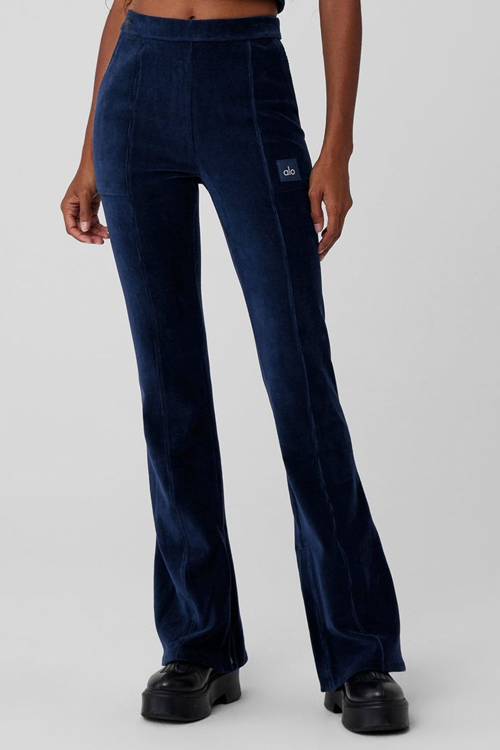 MICRO CORDUROY HIGH-WAIST WINTER BREAK FLARE PANT