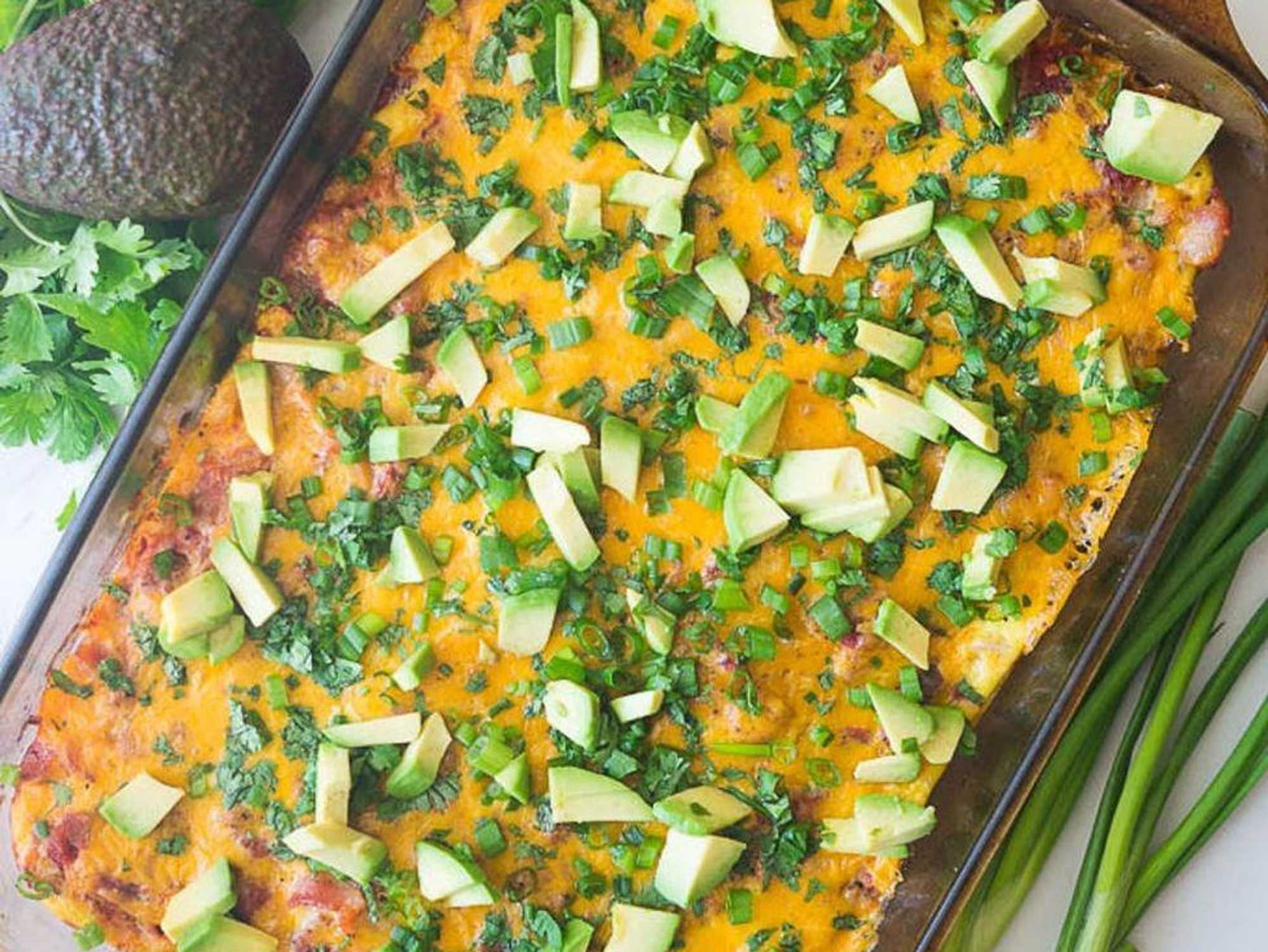 Migas Breakfast Casserole