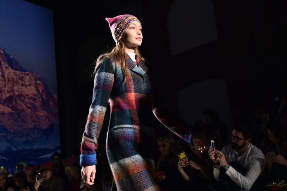 MILAN, ITALY - FEBRUARY 25: Gigi Hadid walks the runway at the Missoni show during Milan Fashion Week Fall/Winter 2017/18 on February 25, 2017 in Milan, Italy. (Photo by Jacopo Raule/Getty Images)