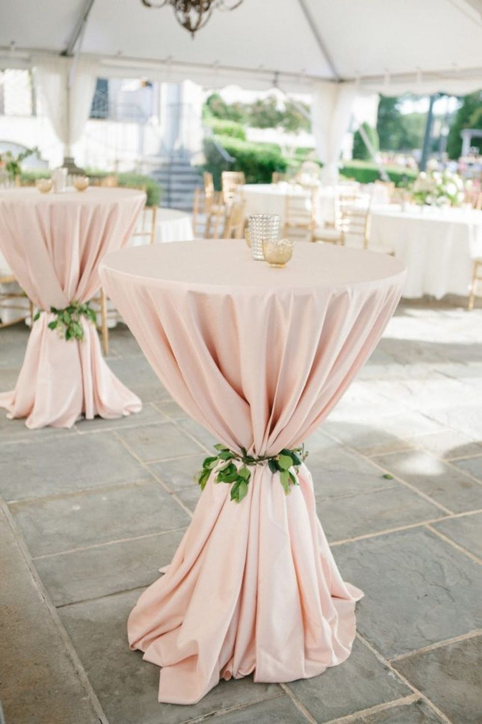 Millennial Pink Cocktail Tables