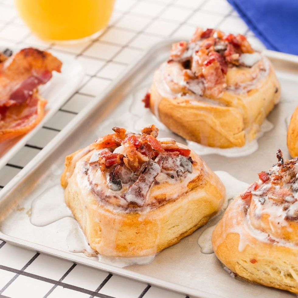 Millionaire's Bacon Cinnamon Rolls