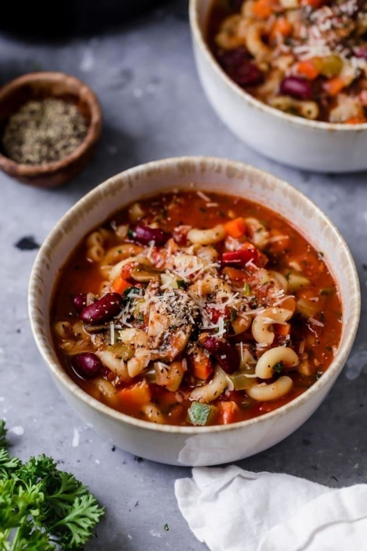 minestrone soup meal prep lunch ideas