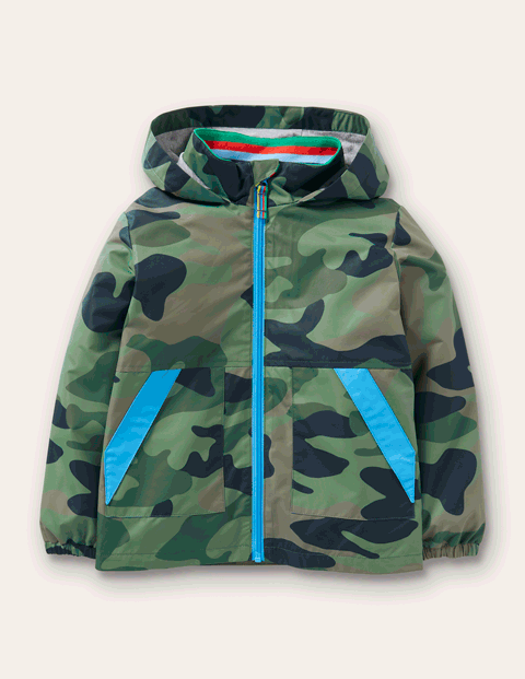 Mini Boden Jersey-lined Anorak