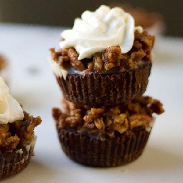 Mini Chocolate-Pecan Pies