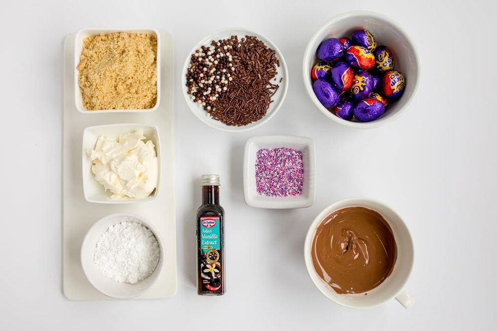 Mini Creme Egg Truffles Ingredients