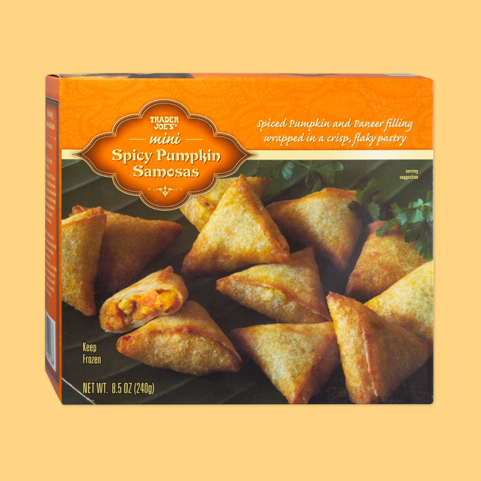 Mini Spicy Pumpkin Samosas
