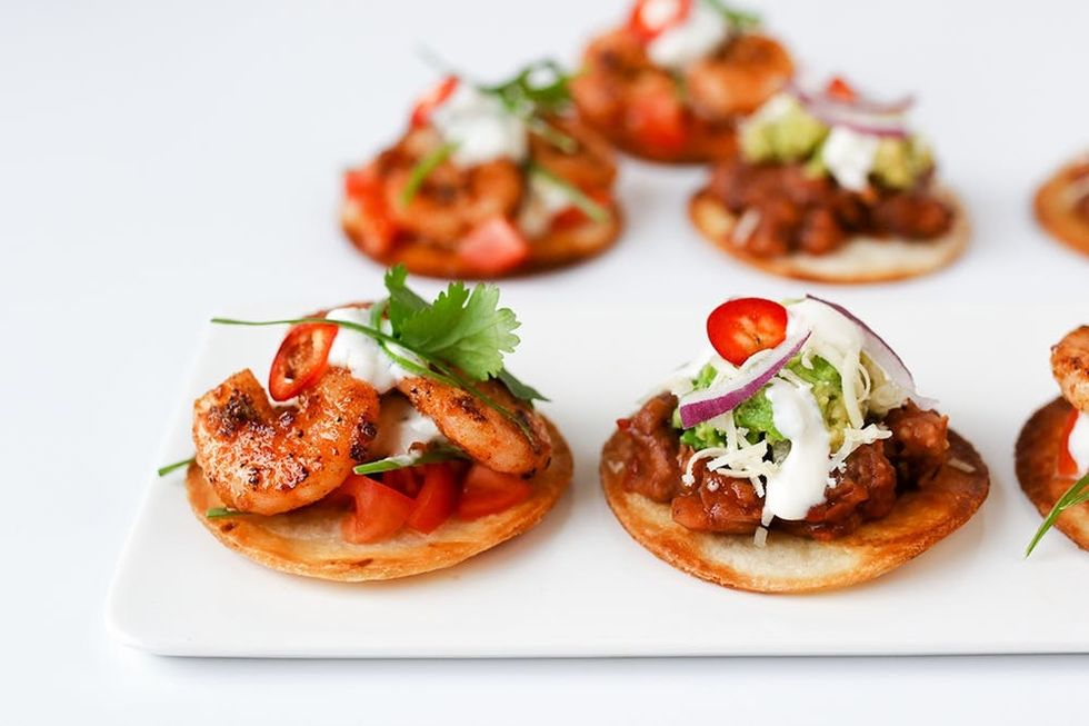 Mini Tostadas Appetizer Recipe