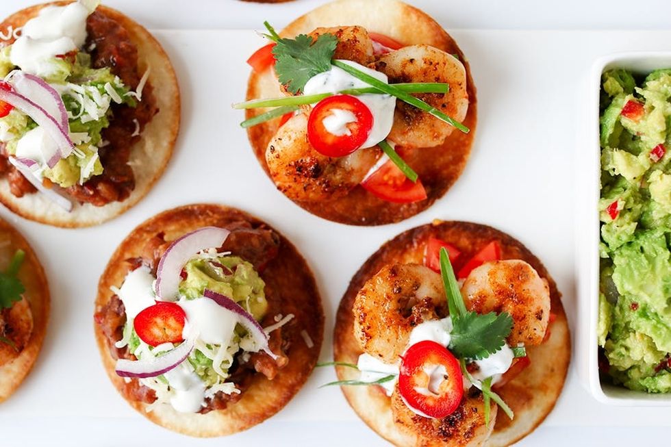 Mini Tostadas Appetizer Recipe