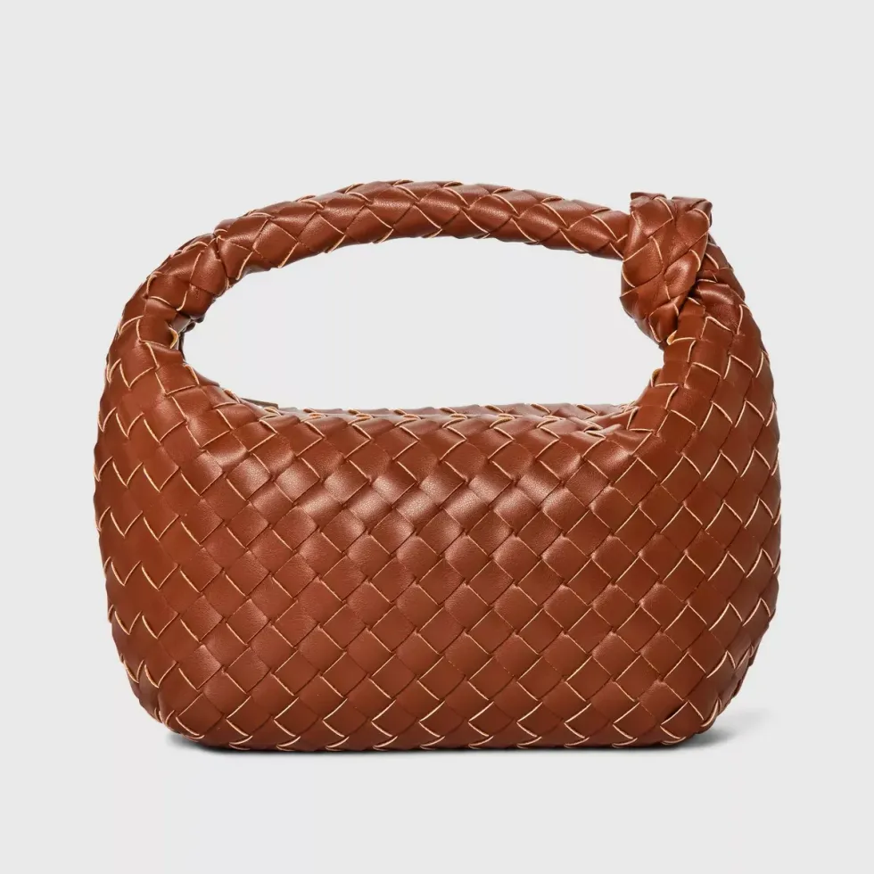 Mini Woven Handbag Clutch