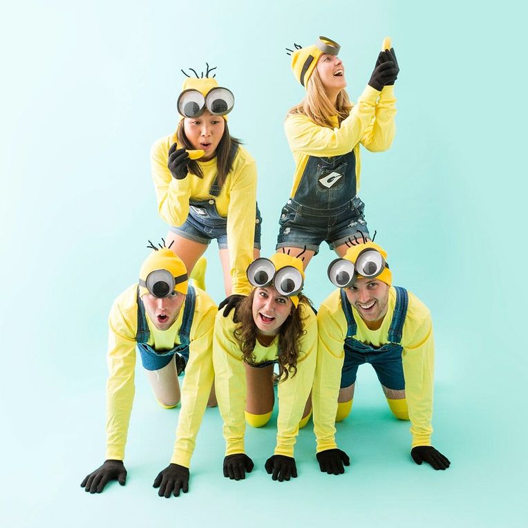 Make Minion Costumes For Your Squad This Brit Co