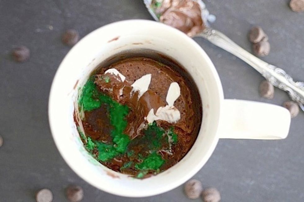 Mint Chocolate Chip Cake