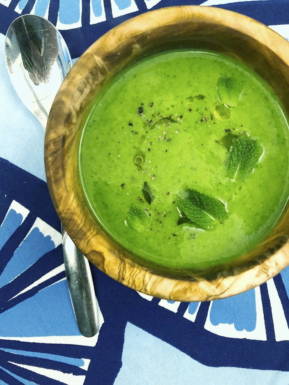 Minty Pea Soup
