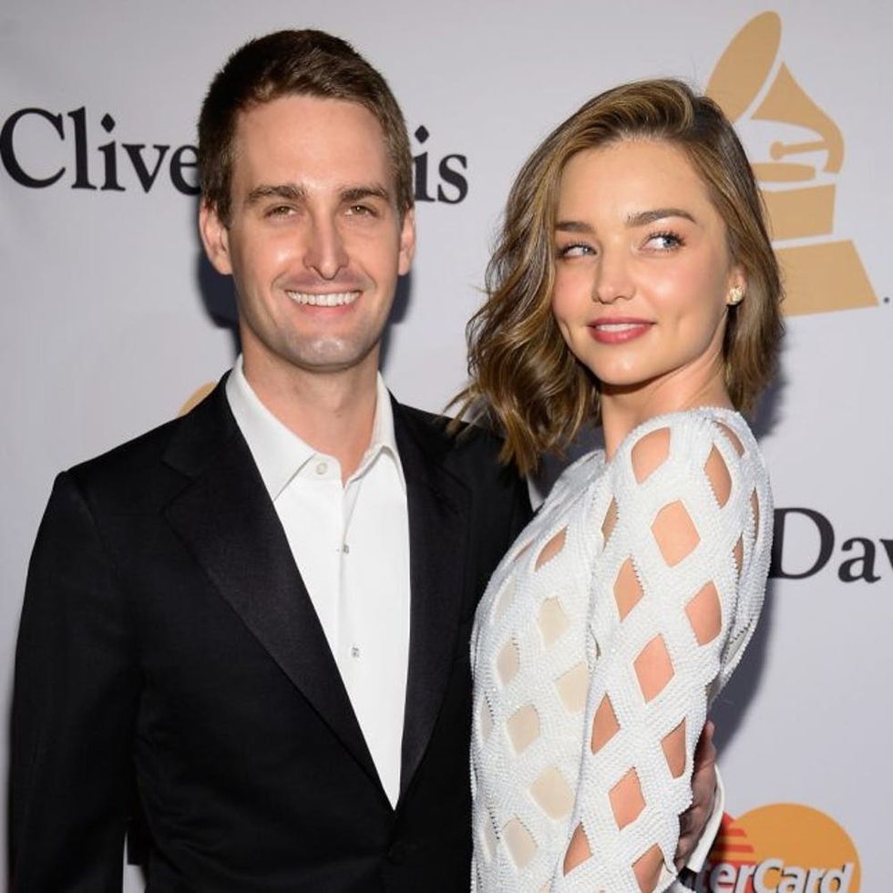 Miranda Kerr and Evan Spiegel