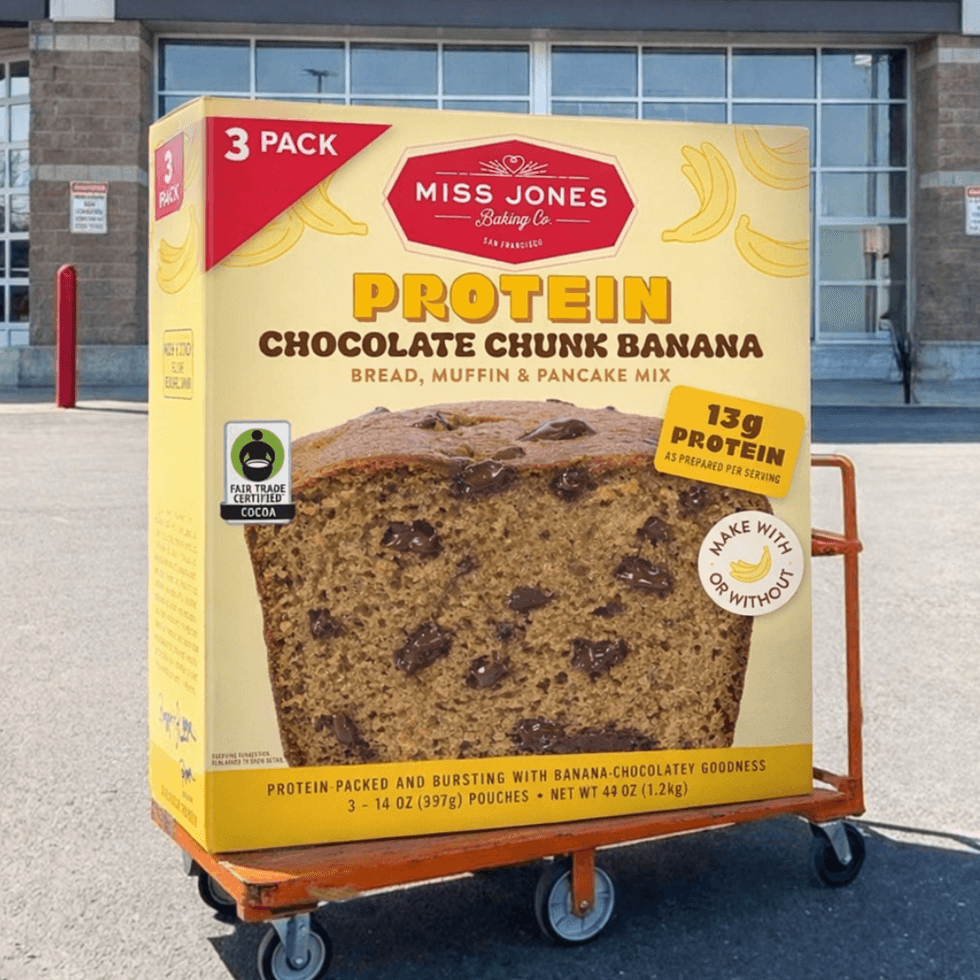 Miss Jones Protein Chocolate Chunk Banana Bread & Muffin Mix