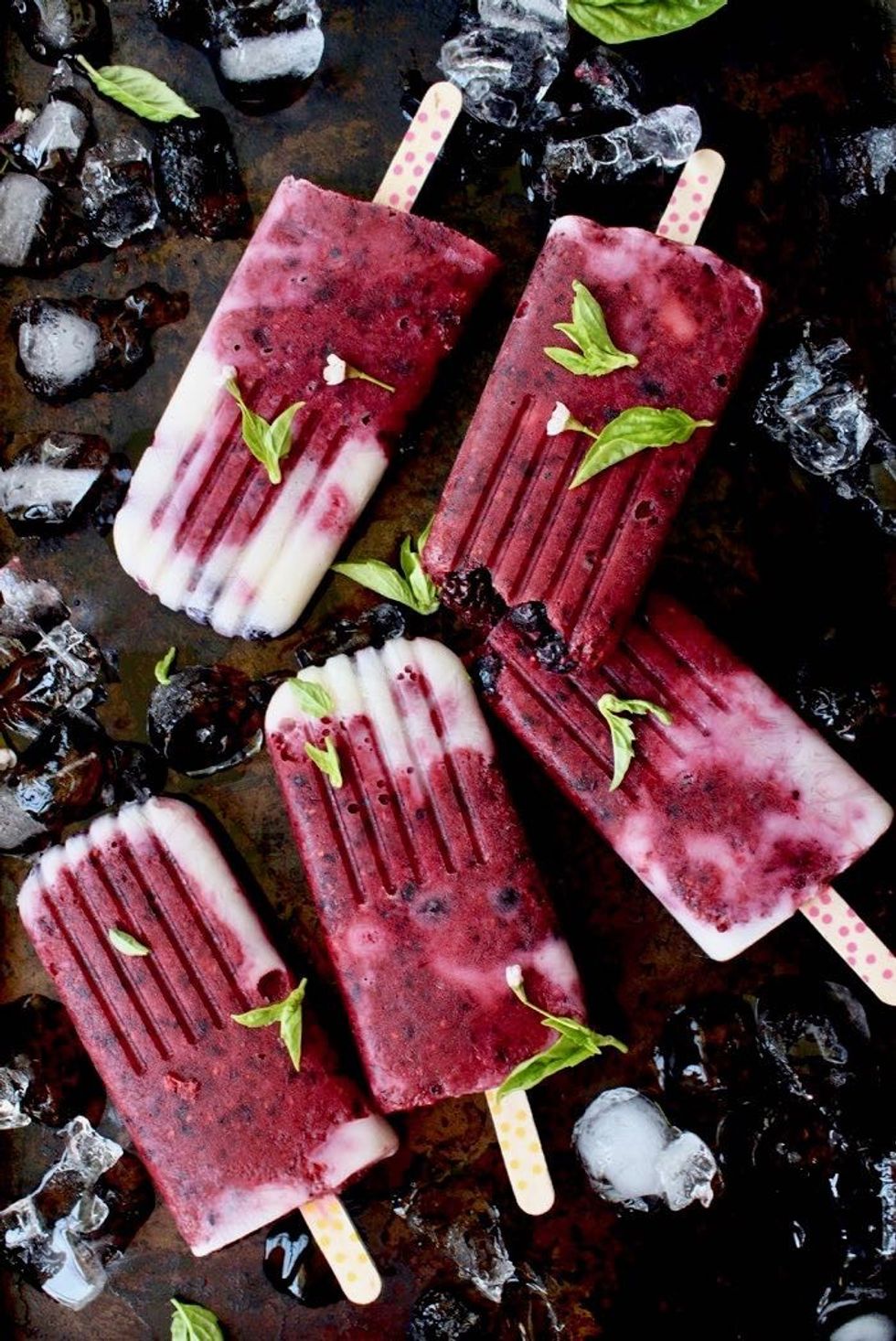 Mixed Berry Popsicles