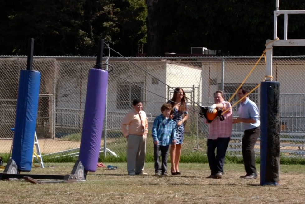 Modern Family Punkin Chunkin