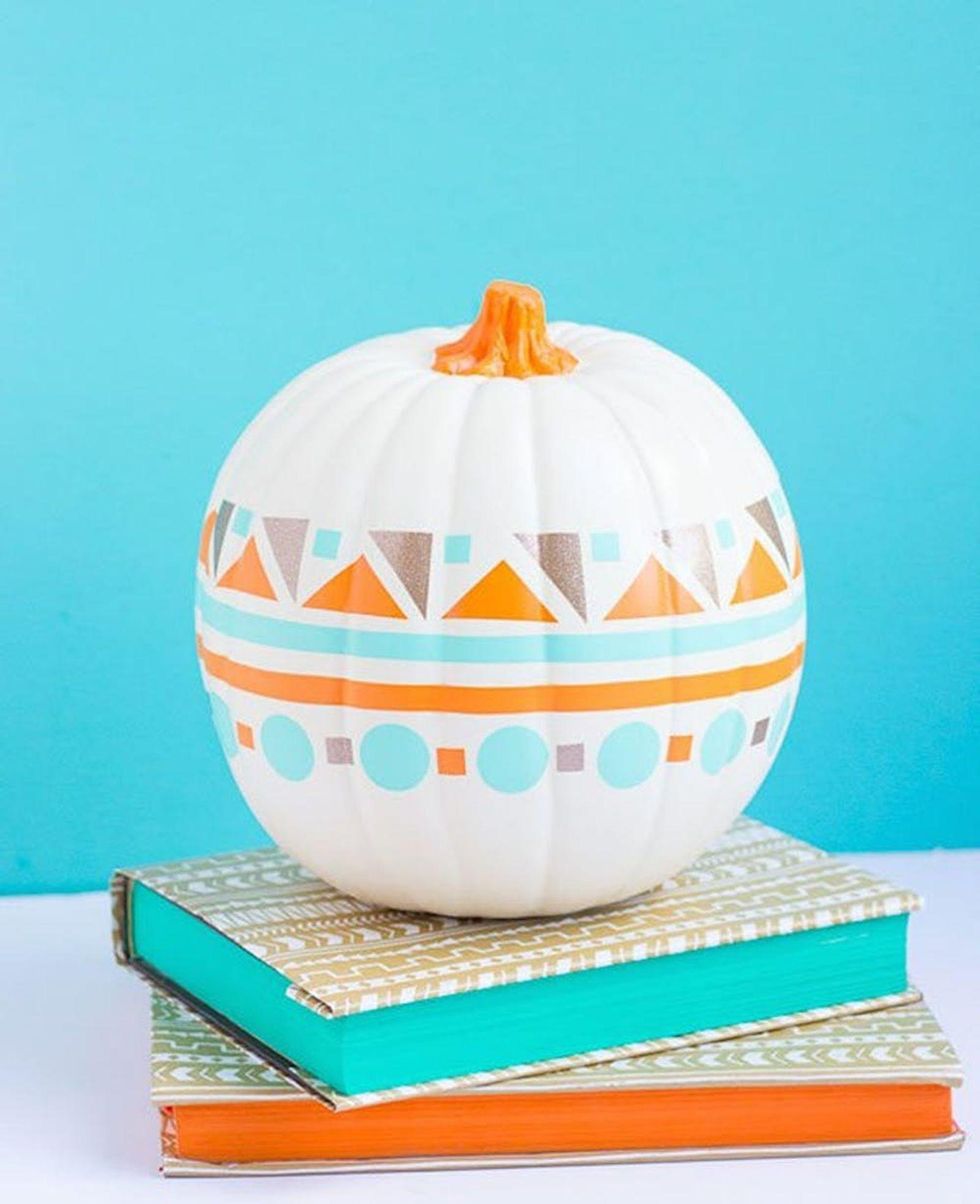 Modern Geometric Pumpkin