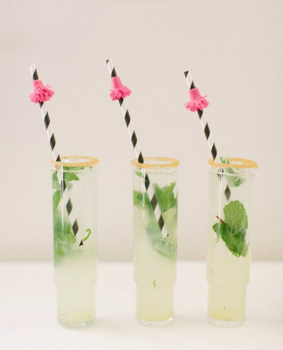 Mojito Champagne Cocktail