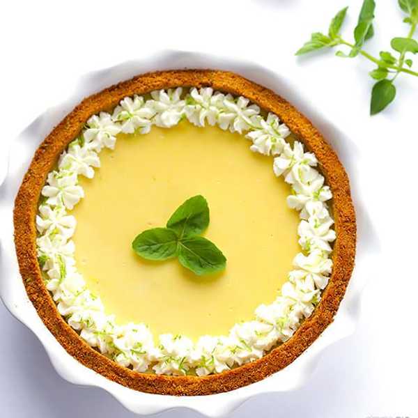 mojito inspired key lime pie