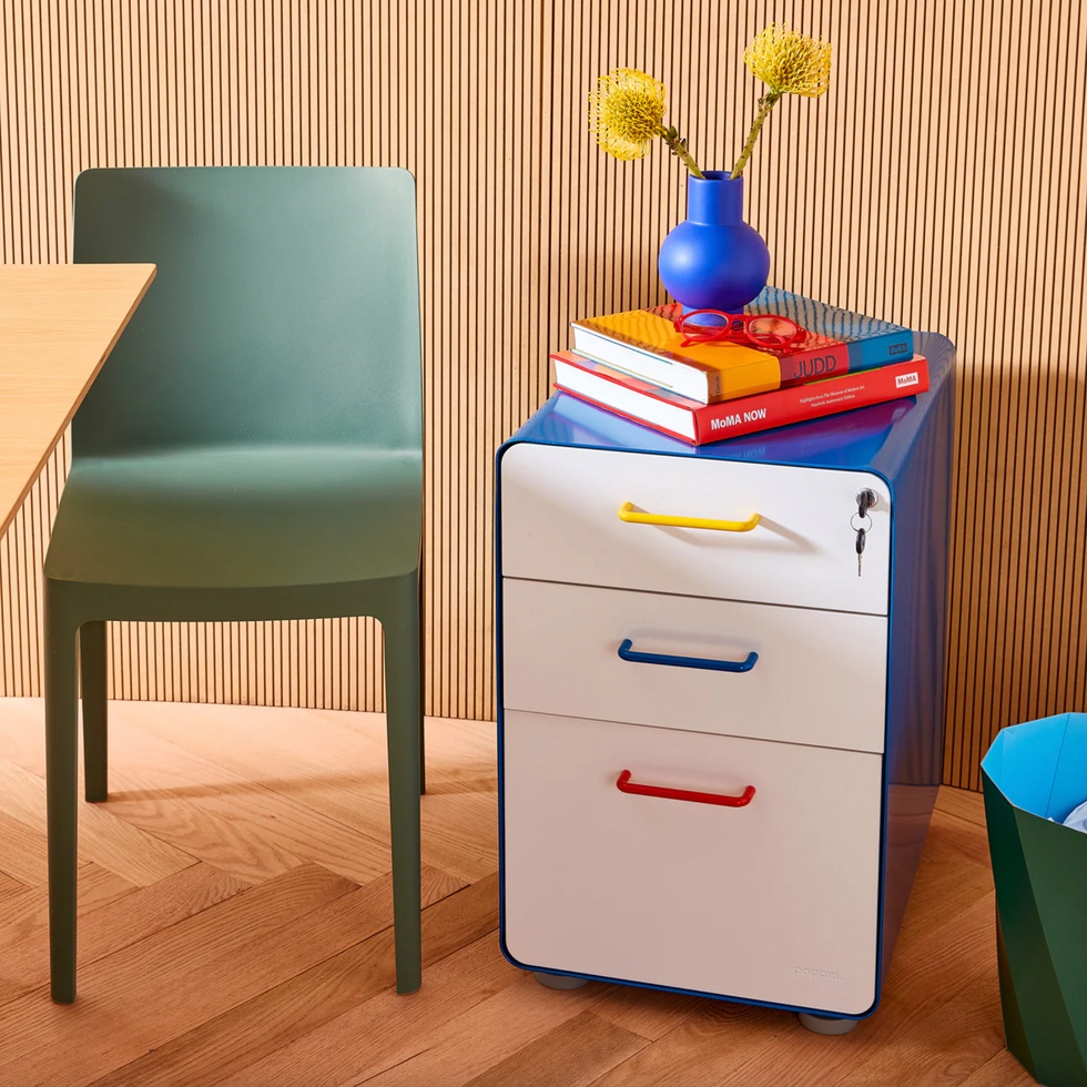 Moma Design Store x Poppin 3-Drawer File Cabinet