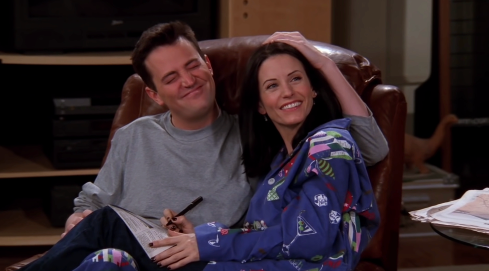 monica and chandler matthew perry Courteney Cox