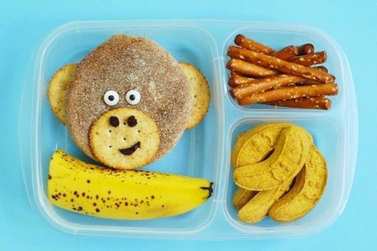 monkey bento lunchbox