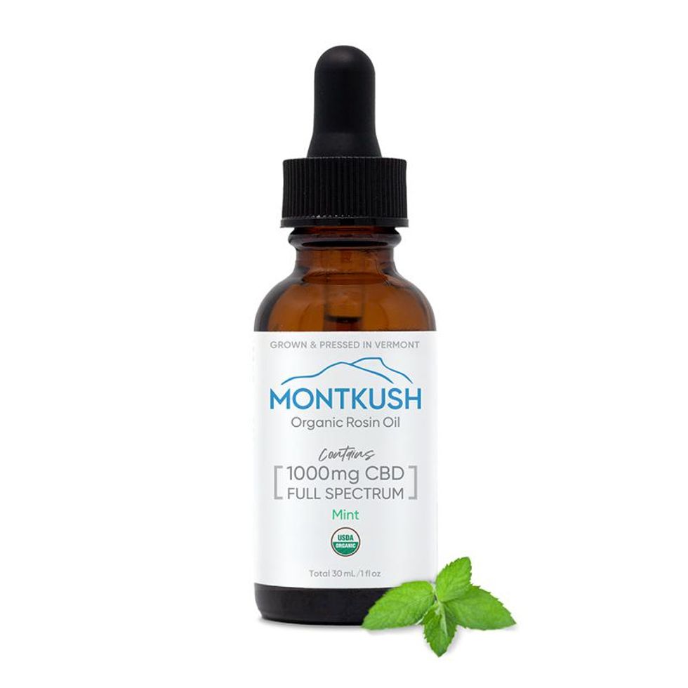 Montkush Mint CBD Oil Drops