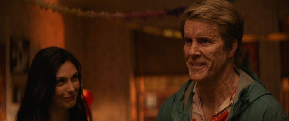 Morena Baccarin as Vanessa ryan reynolds as deadpool wade wilson