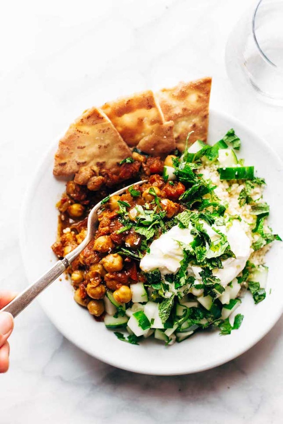Moroccan-Spiced Chickpea Glow Bowl