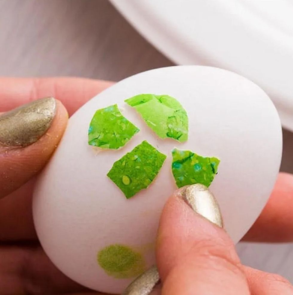 Mosaic Easter Eggs egg dye