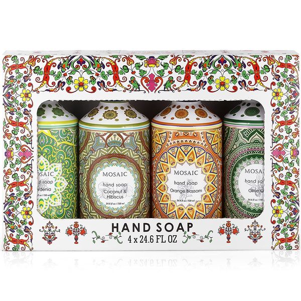 Mosaic Liquid Hand Soap Gift Set