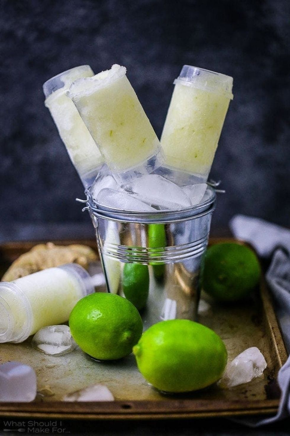 moscow mule push pops Green Cocktails