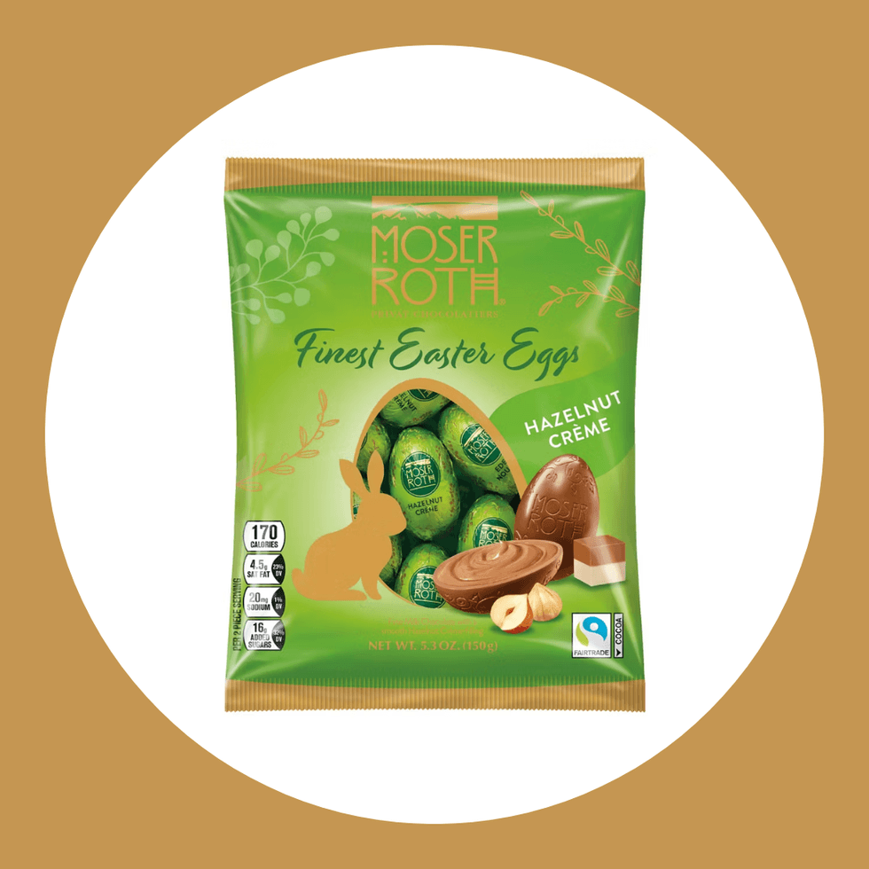 Moser Roth Easter Finest Hazelnut Creme Filled Eggs