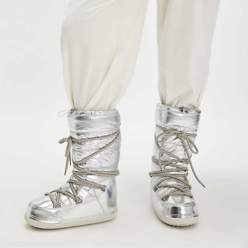 Mountain High Metallic Snow Boots