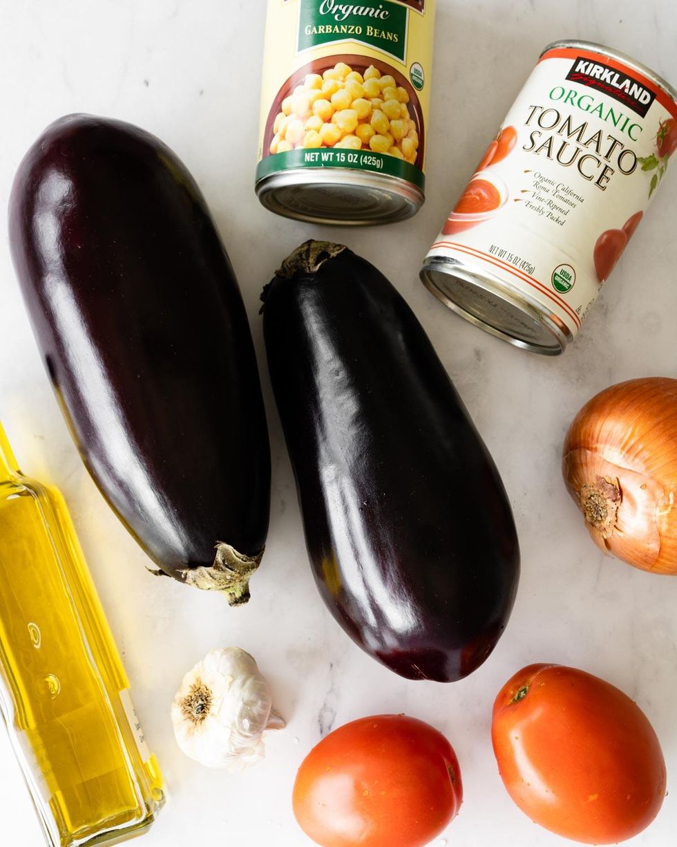 moussaka ingredients