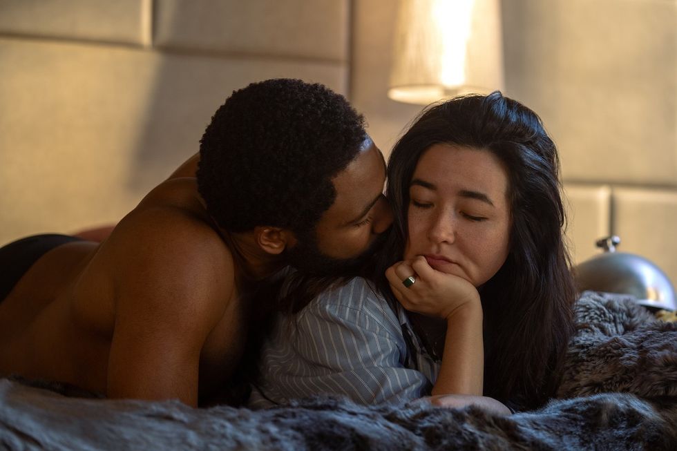 mr and mrs smith maya erskine donald glover