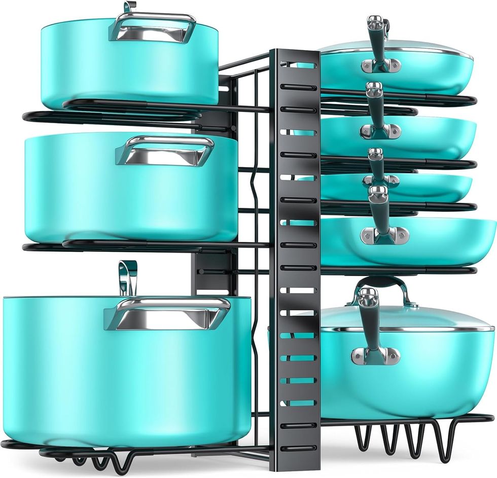 Mudeela Under Cabinet Organizer for Pots and Pans