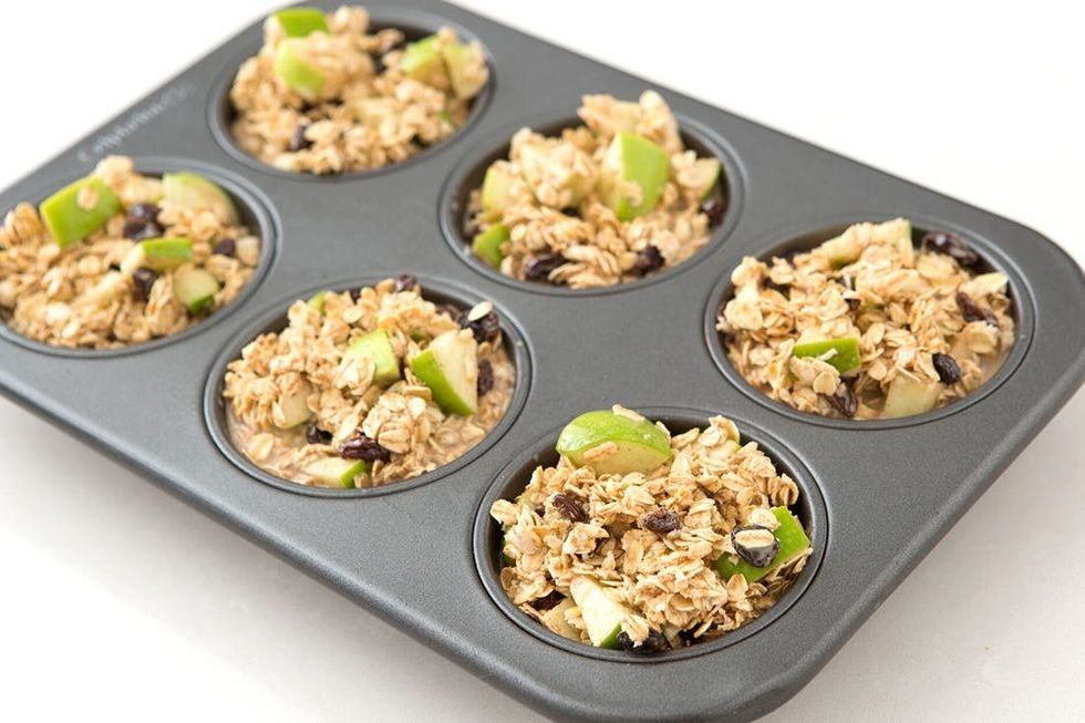 muffin)4 baking the muffins