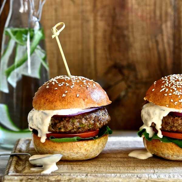 mushroom and chipotle mayo burger recipes