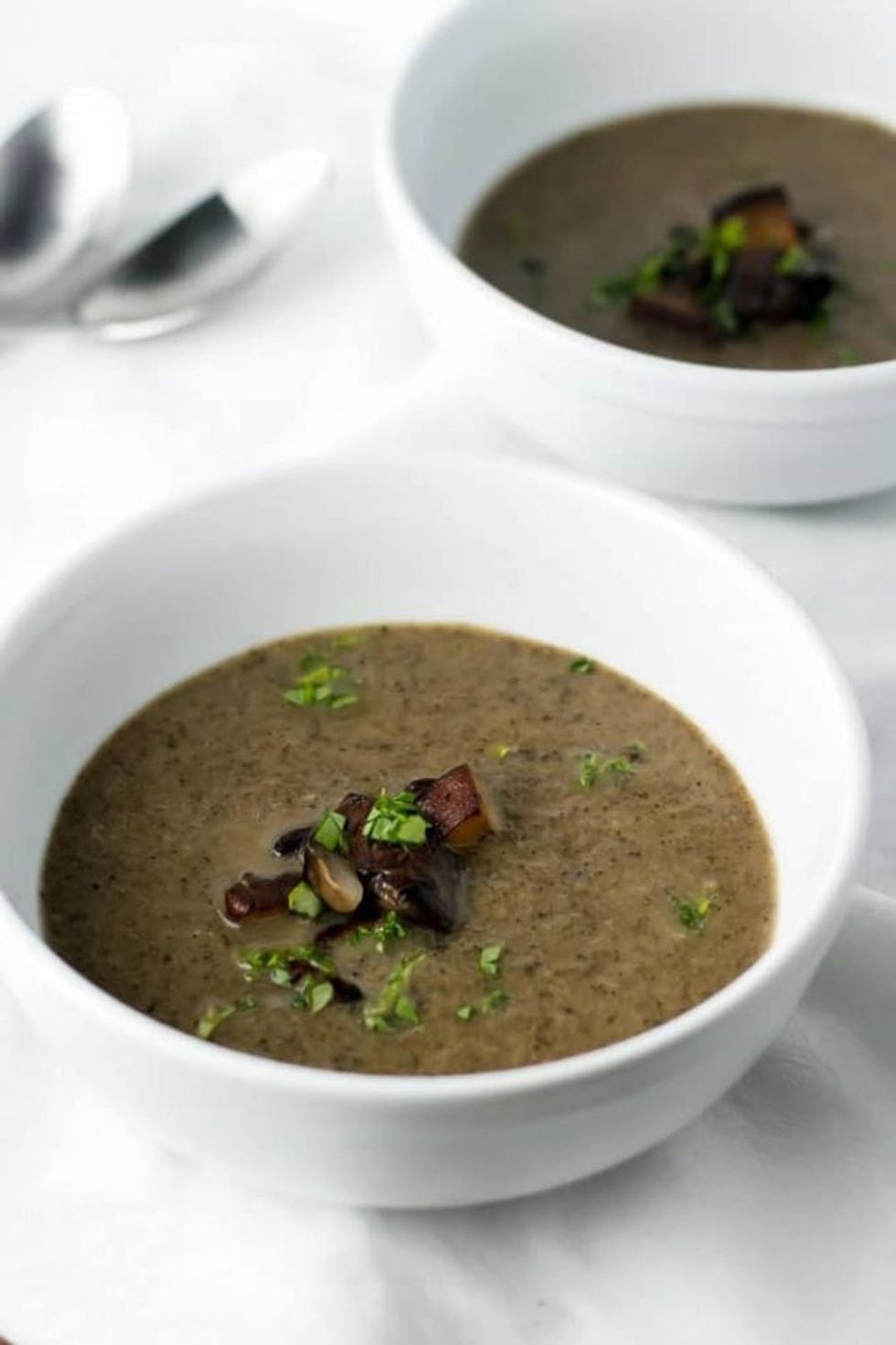 Mushroom and Leek Soup Gut Friendly Recipes