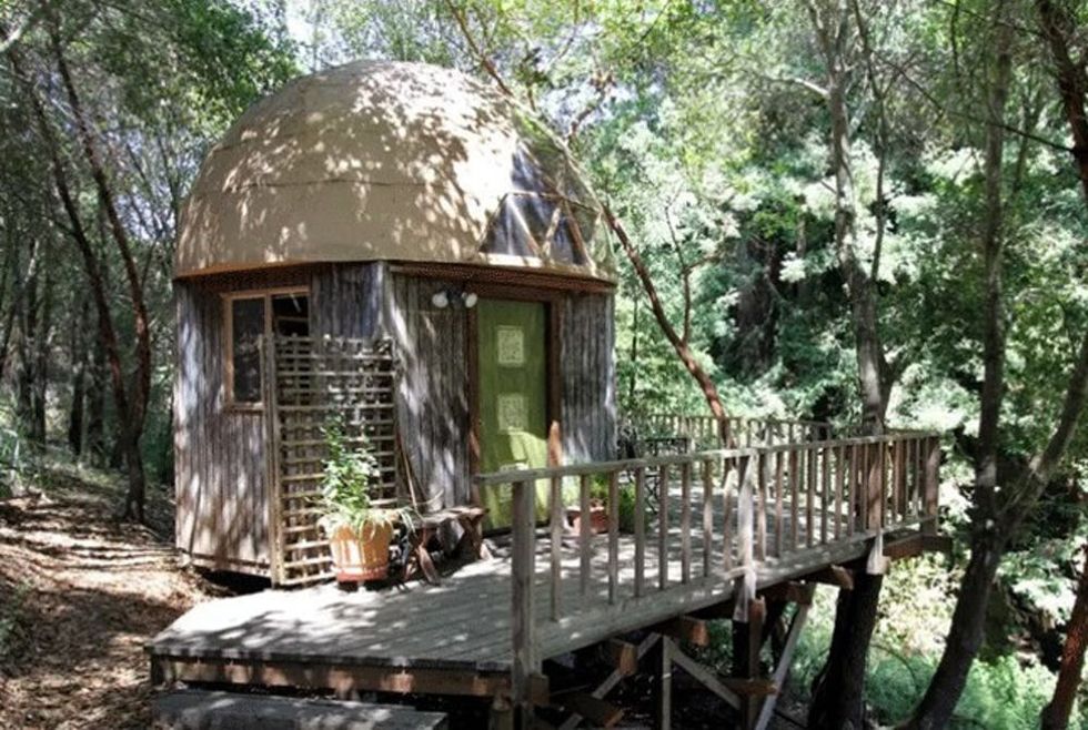 Mushroom Dome Cabin