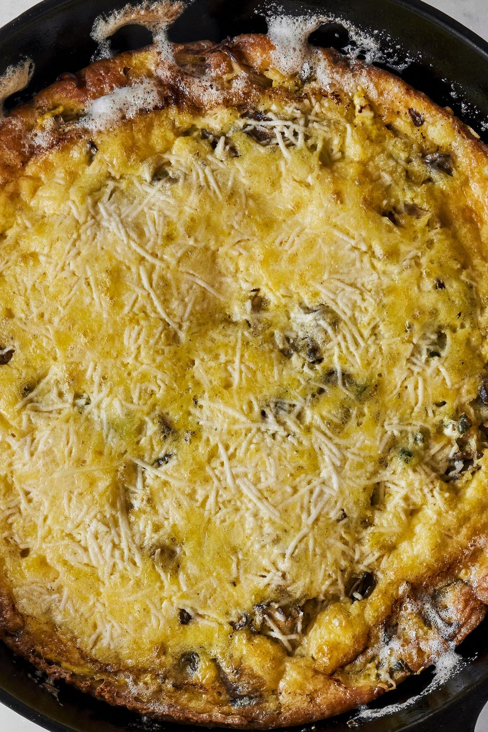 mushroom frittata