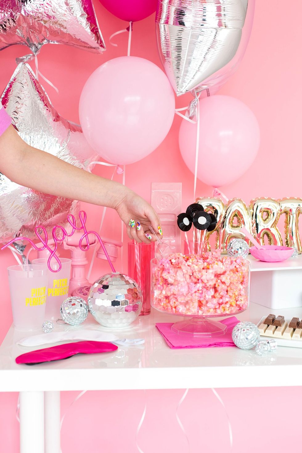 Music themed bridal shower