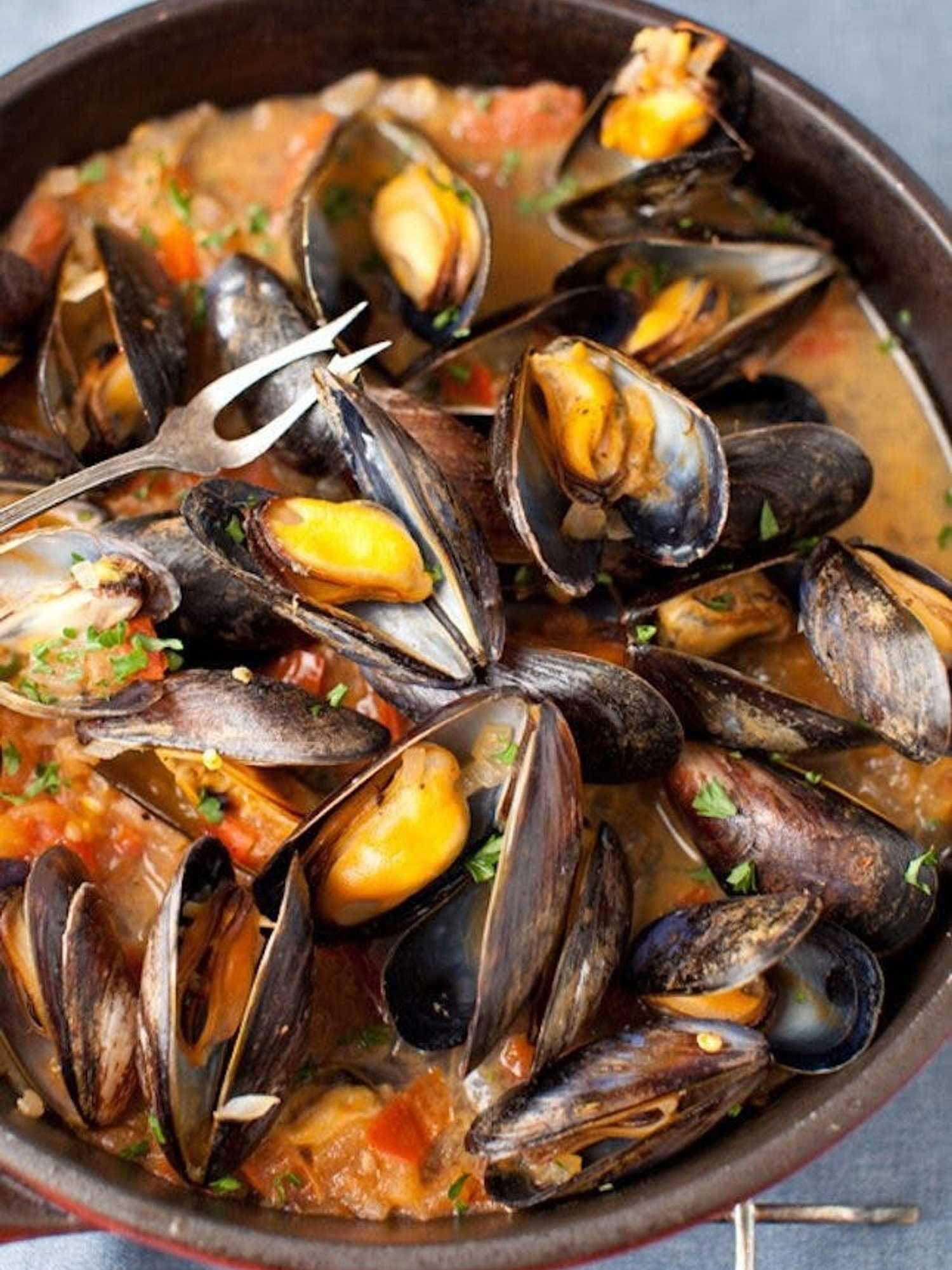 mussels valentine's day recipe