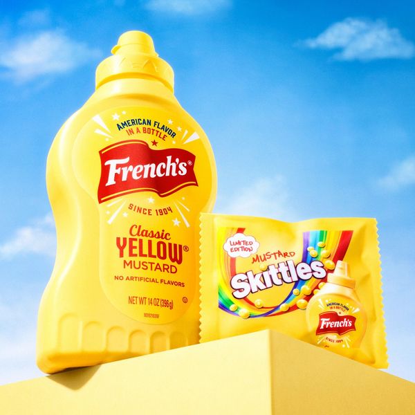 mustard skittles taste test