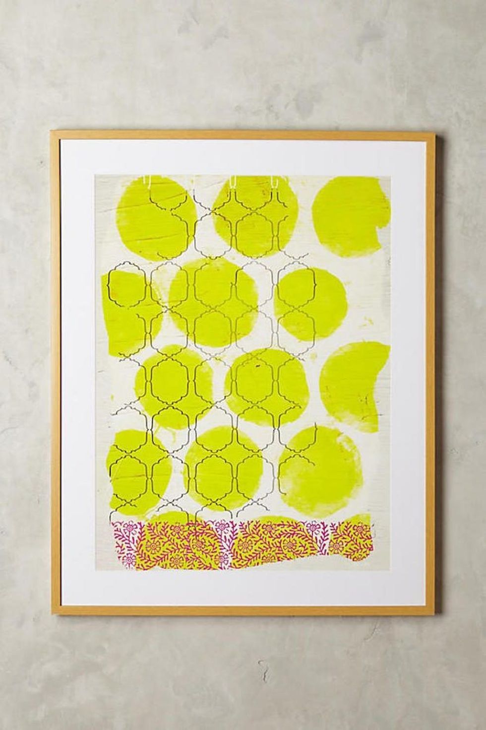 "My Yellow Joy" Wall Art by Ruti Shaashua for Artfully Walls