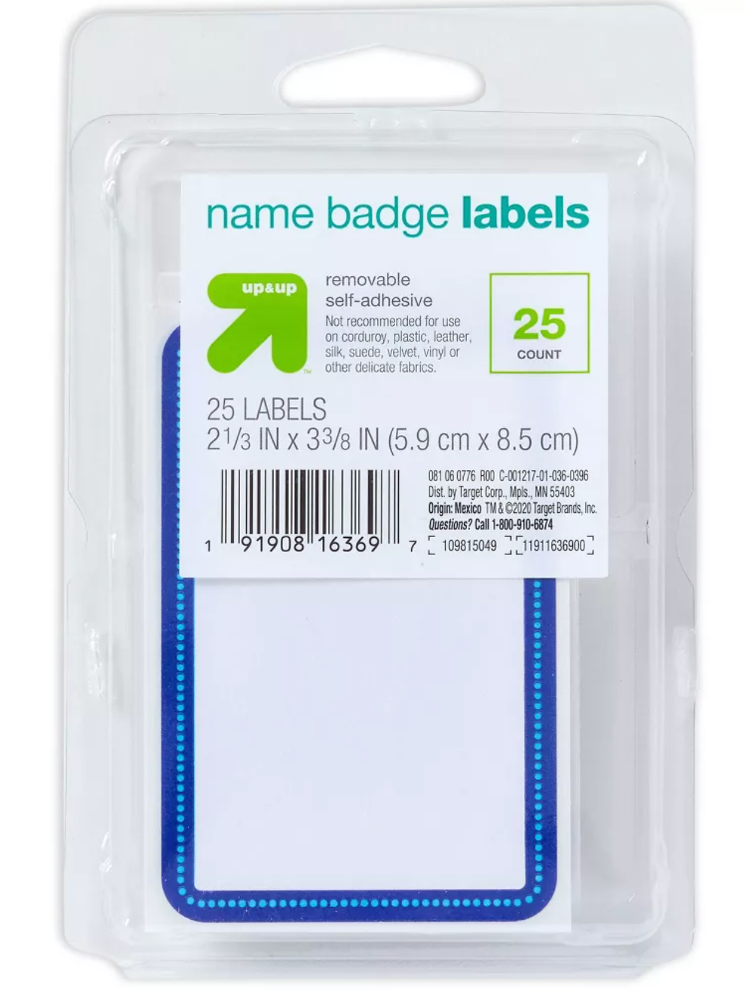 Name Tag Labels\u200b